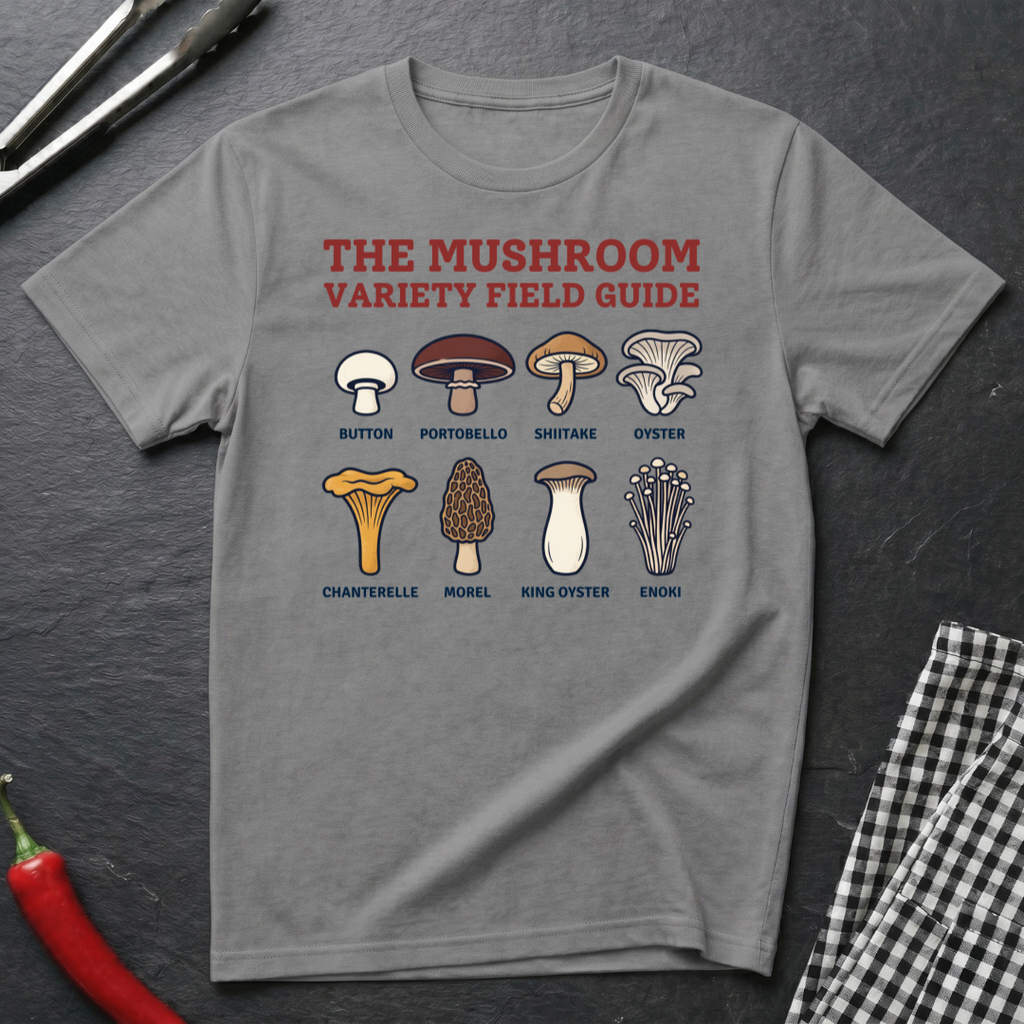 Mushroom Field Guide T-Shirt