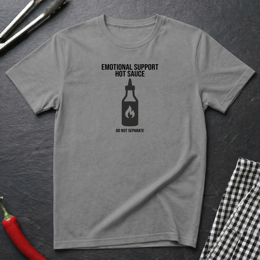 Emotional Support Hot Sauce T-Shirt