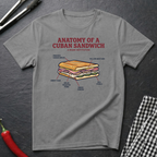 Cuban Sandwich Anatomy T-Shirt