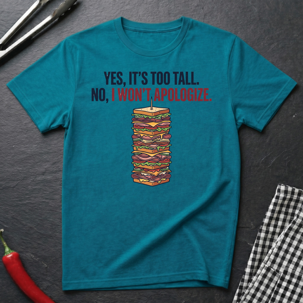 Too Tall, No Apology T-Shirt