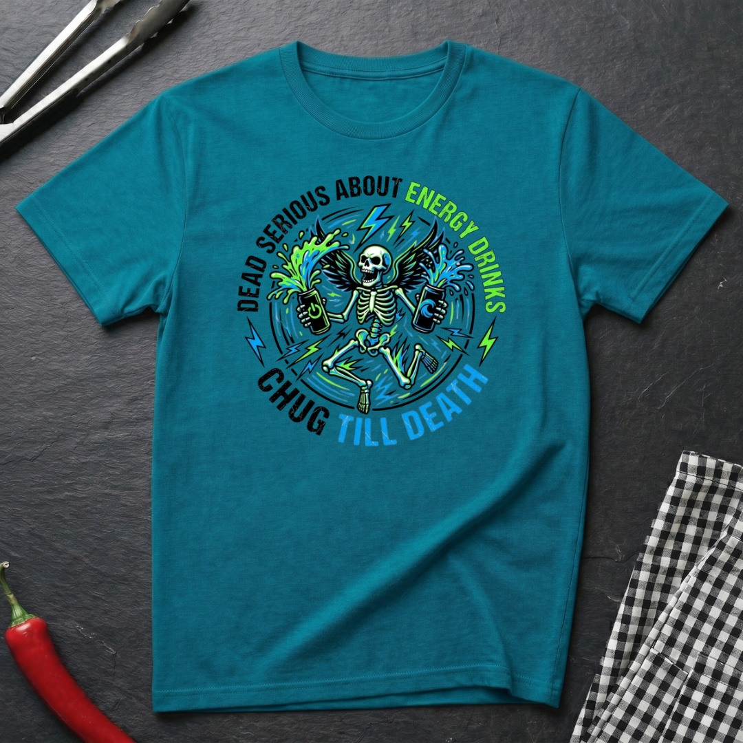 Dead Serious About Energy Drinks T-Shirt