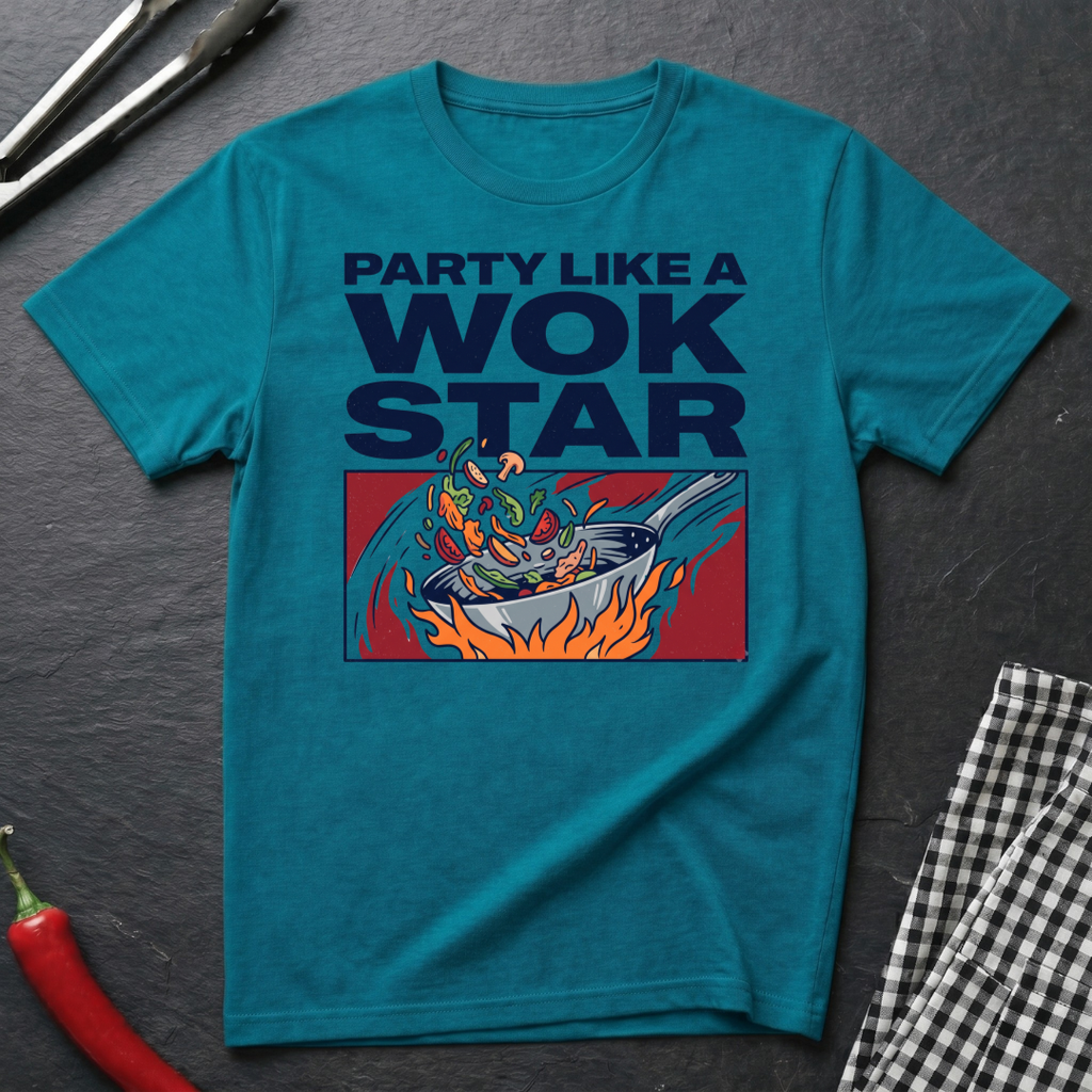Party Like A Wok Star T-Shirt