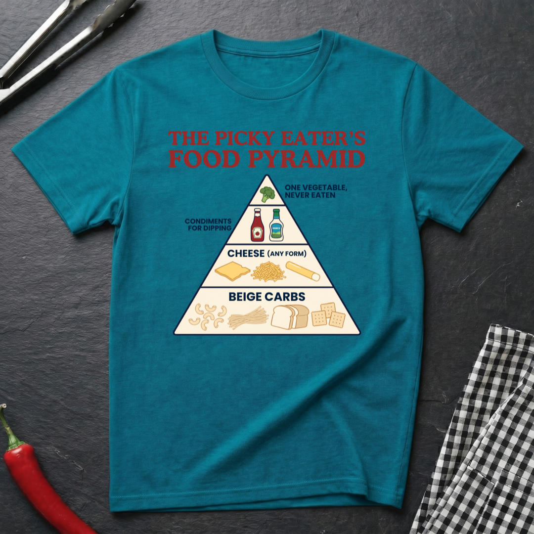 Picky Eater's Food Pyramid T-Shirt