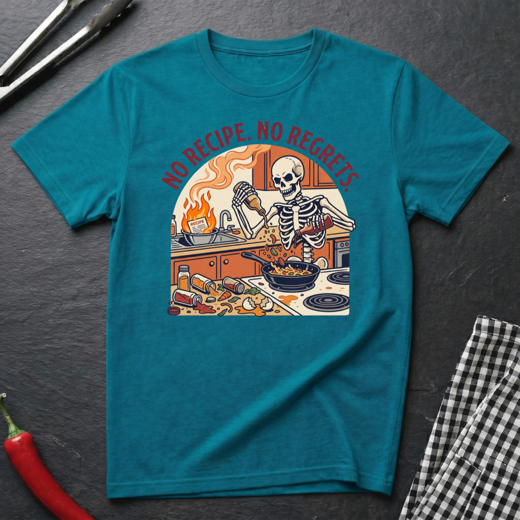 No Recipe. No Regrets. T-Shirts