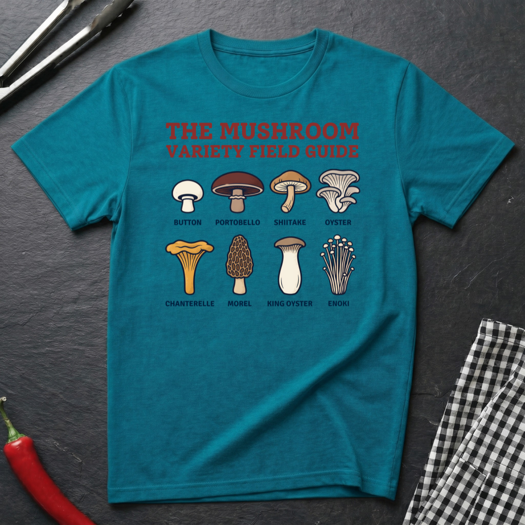 Mushroom Field Guide T-Shirt