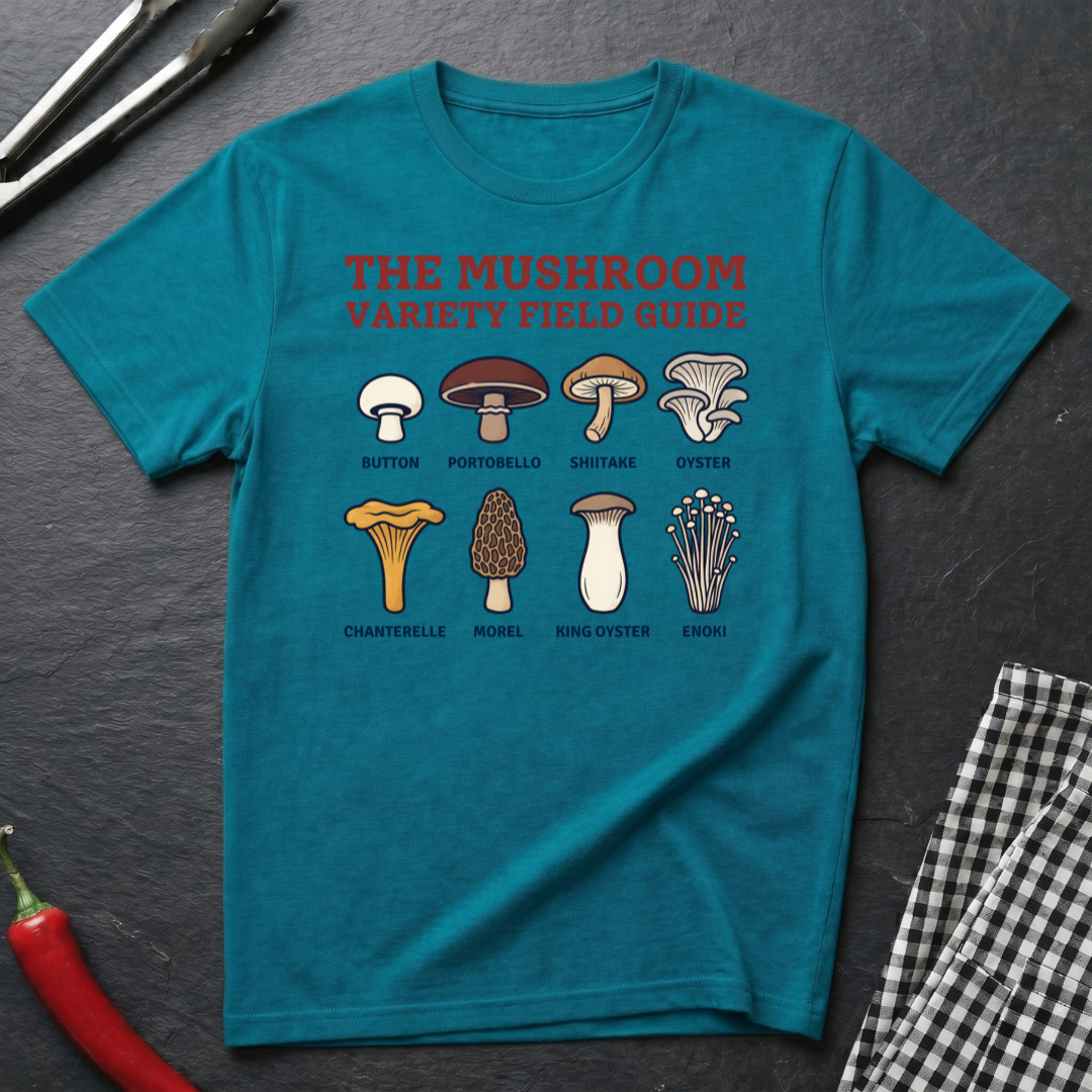 Mushroom Field Guide T-Shirt
