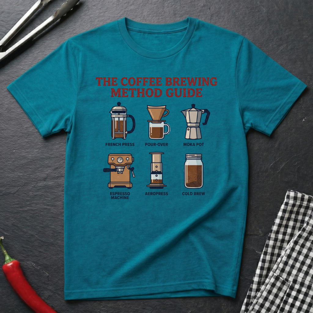 Coffee Brewing Guide T-Shirt