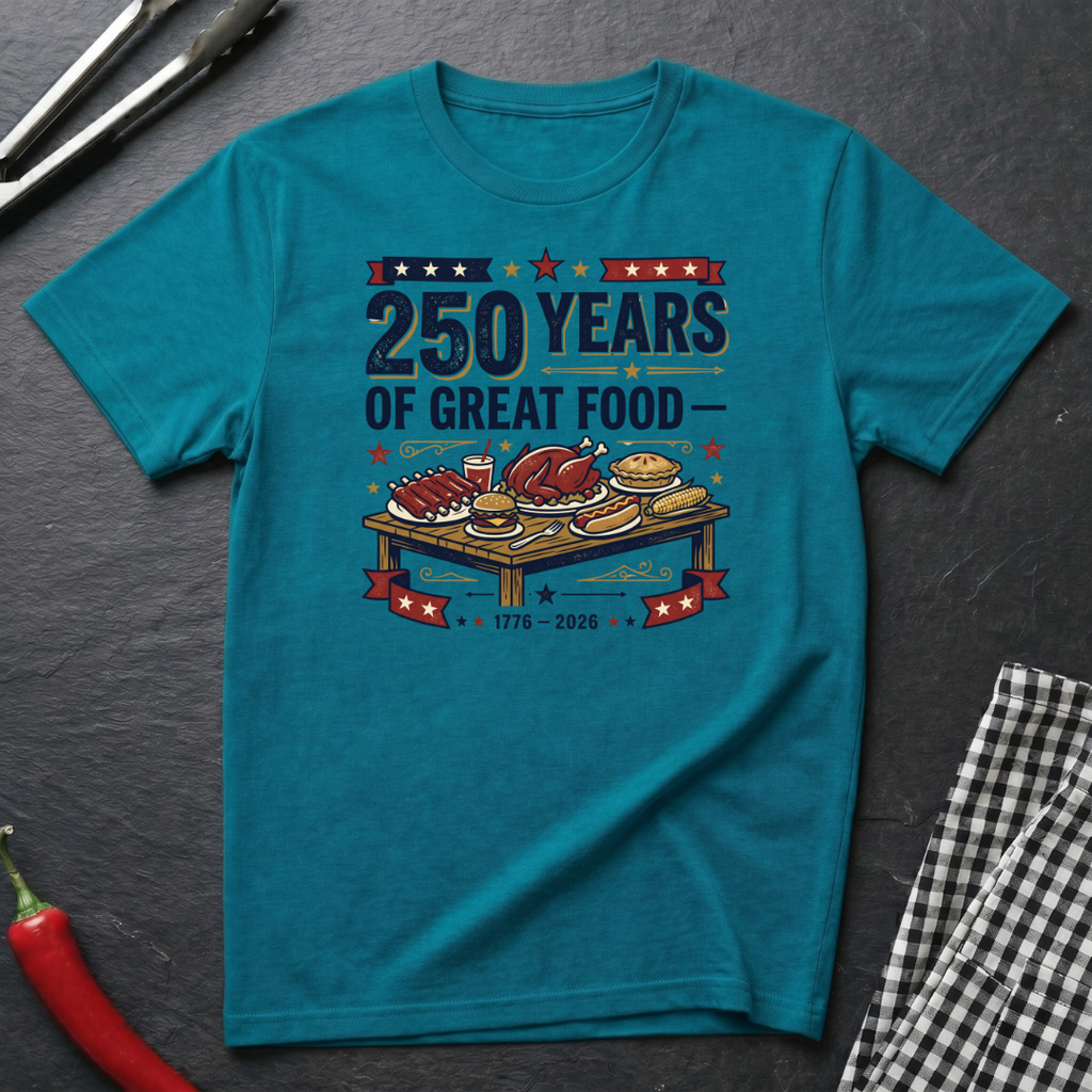 250 Years Of Food T-Shirt