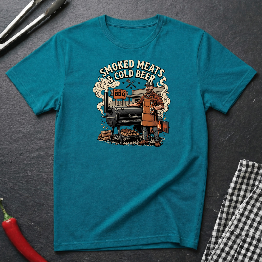 Smoked Meats & Cold Beer T-Shirt