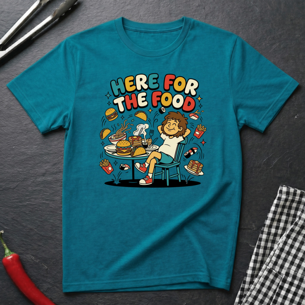 Here For the Food T-Shirt