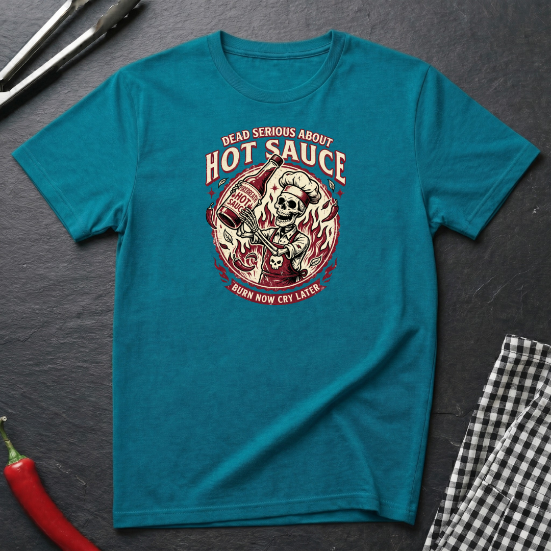 Dead Serious About Hot Sauce T-Shirt
