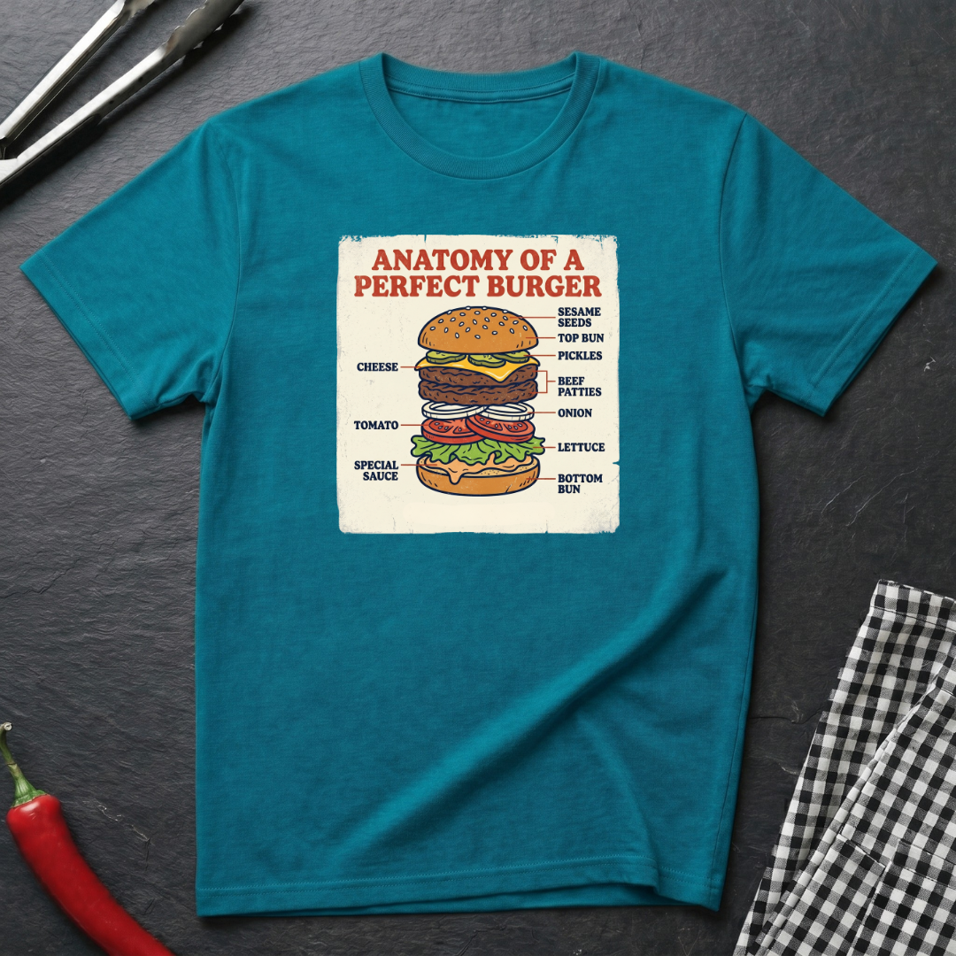 Burger Anatomy T-Shirt