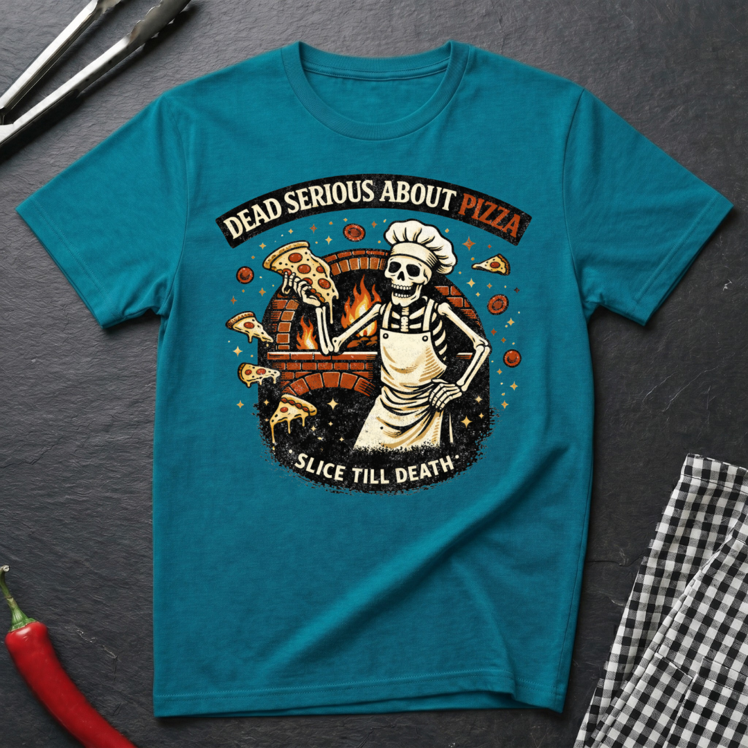 Dead Serious About Pizza T-Shirt