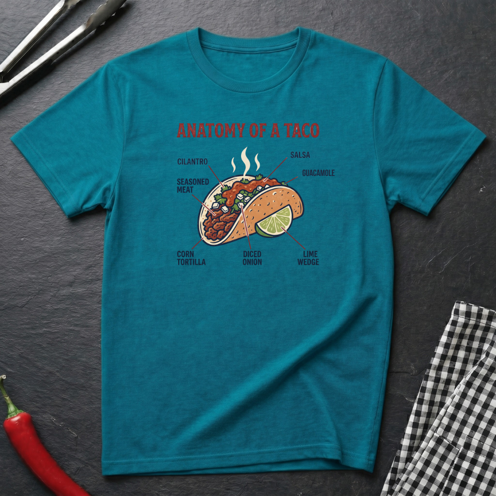 Taco Anatomy T-Shirt