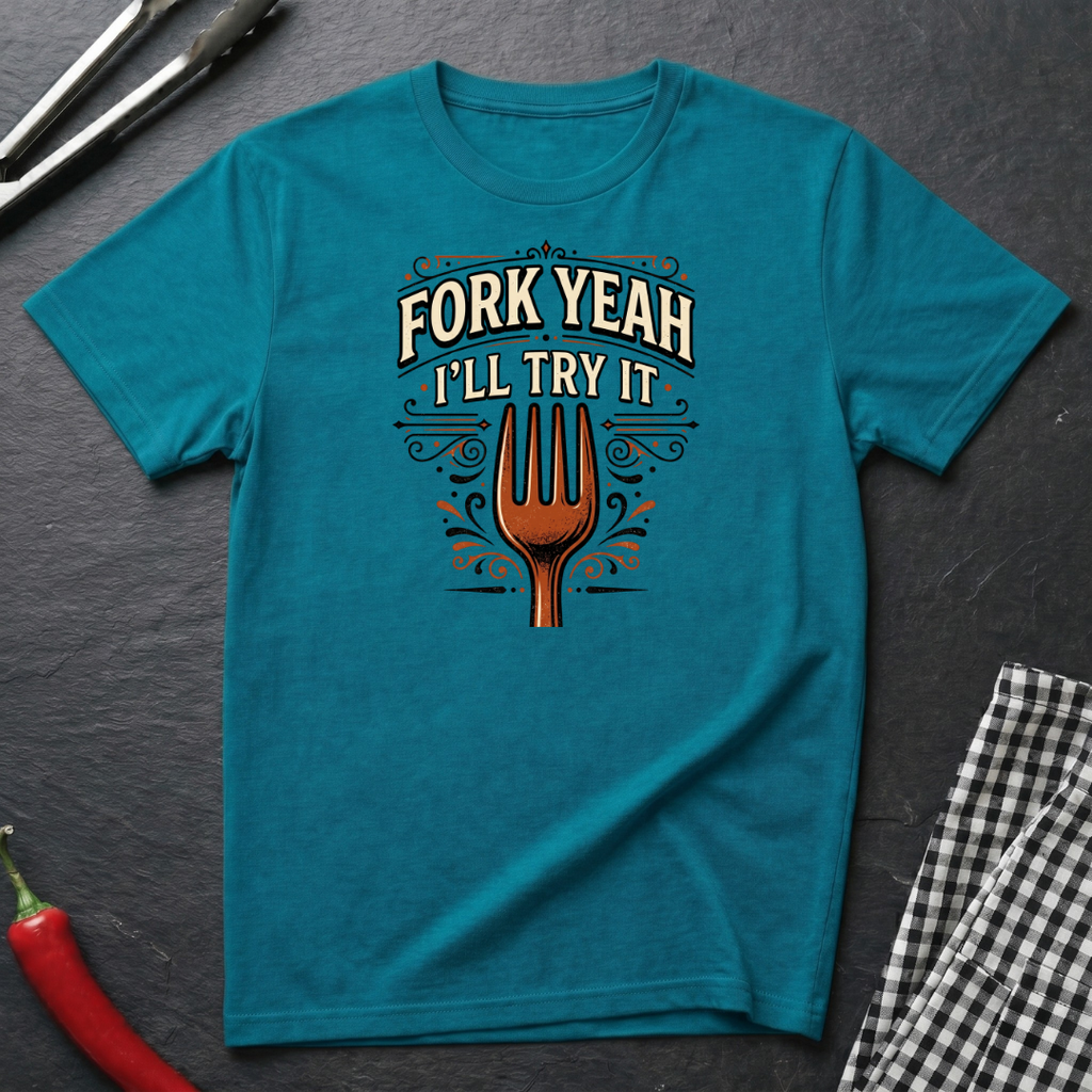Fork Yeah, I'll Try It T-Shirt