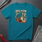 BBQ Now Beer Later T-Shirt