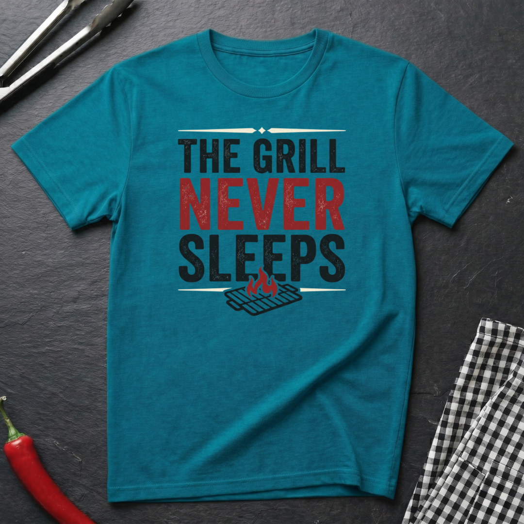 Grill Never Sleeps T-Shirt