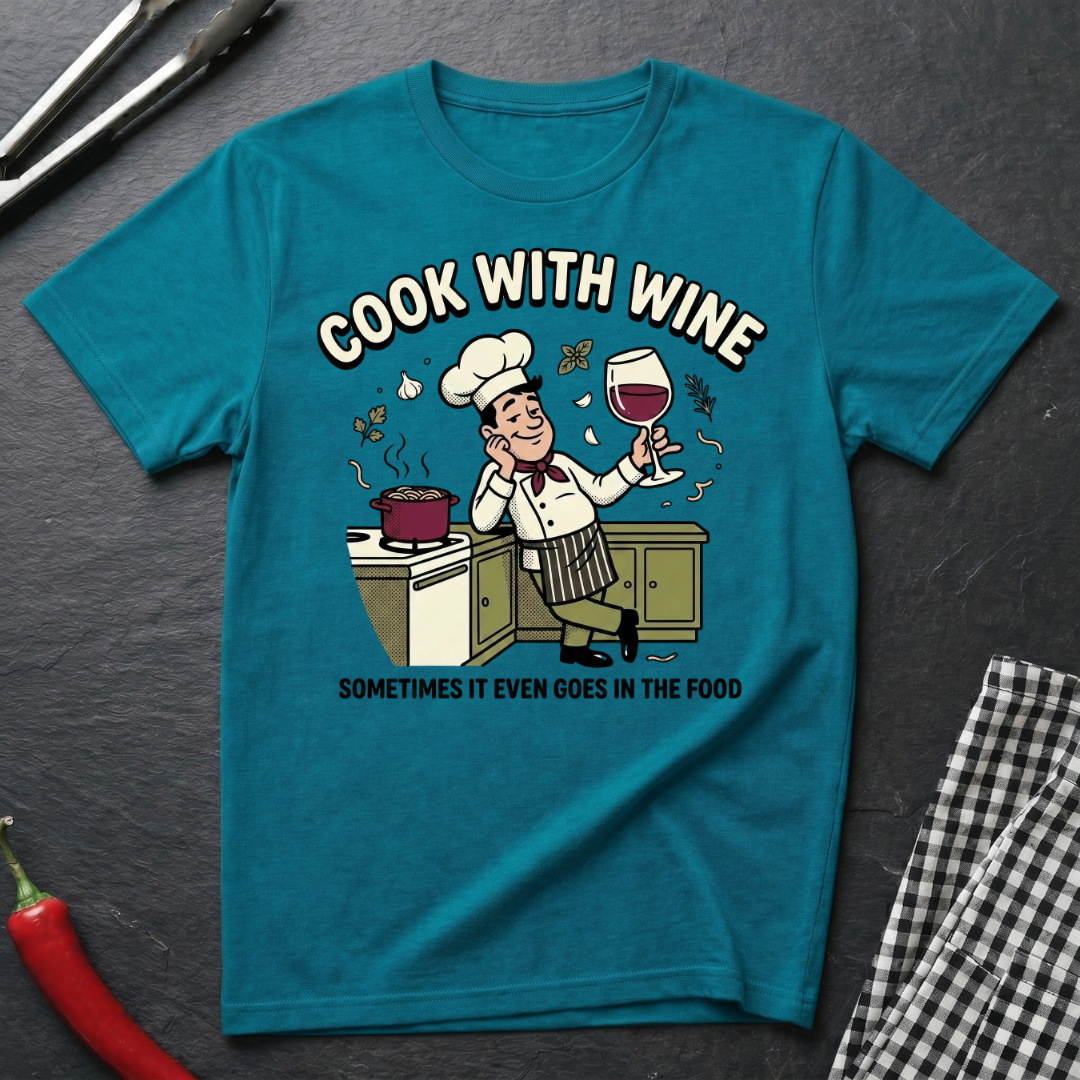 Cook With Wine T-Shirt