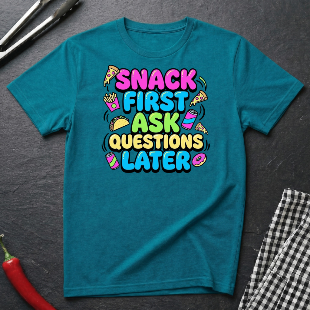 Snack First T-Shirt