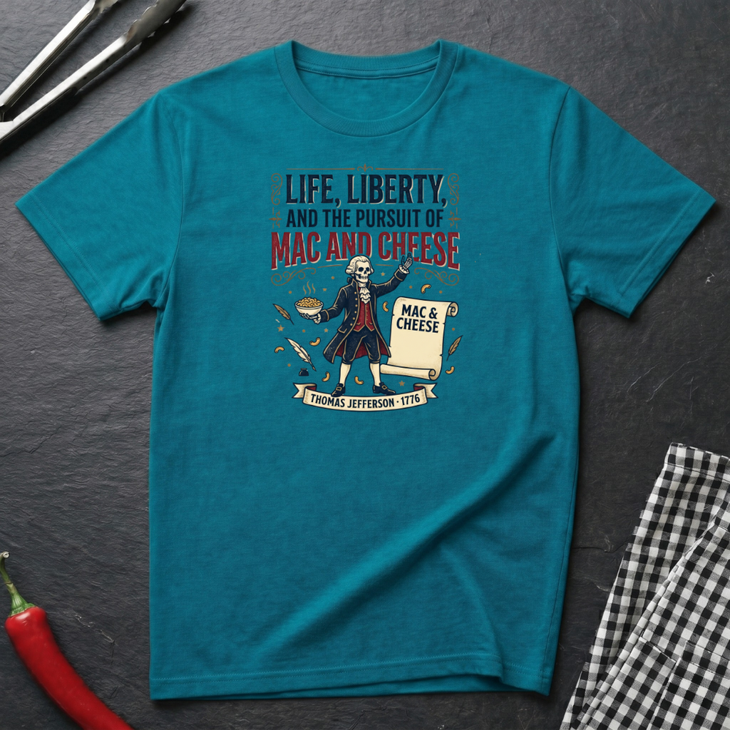 Life, Liberty, Mac & Cheese T-Shirt