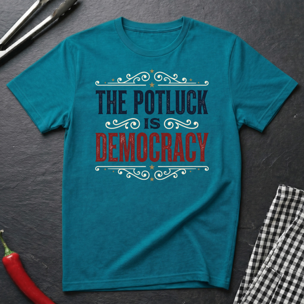 Potluck Is Democracy T-Shirt