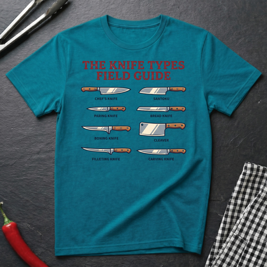 Knife Type Field Guide T-Shirt