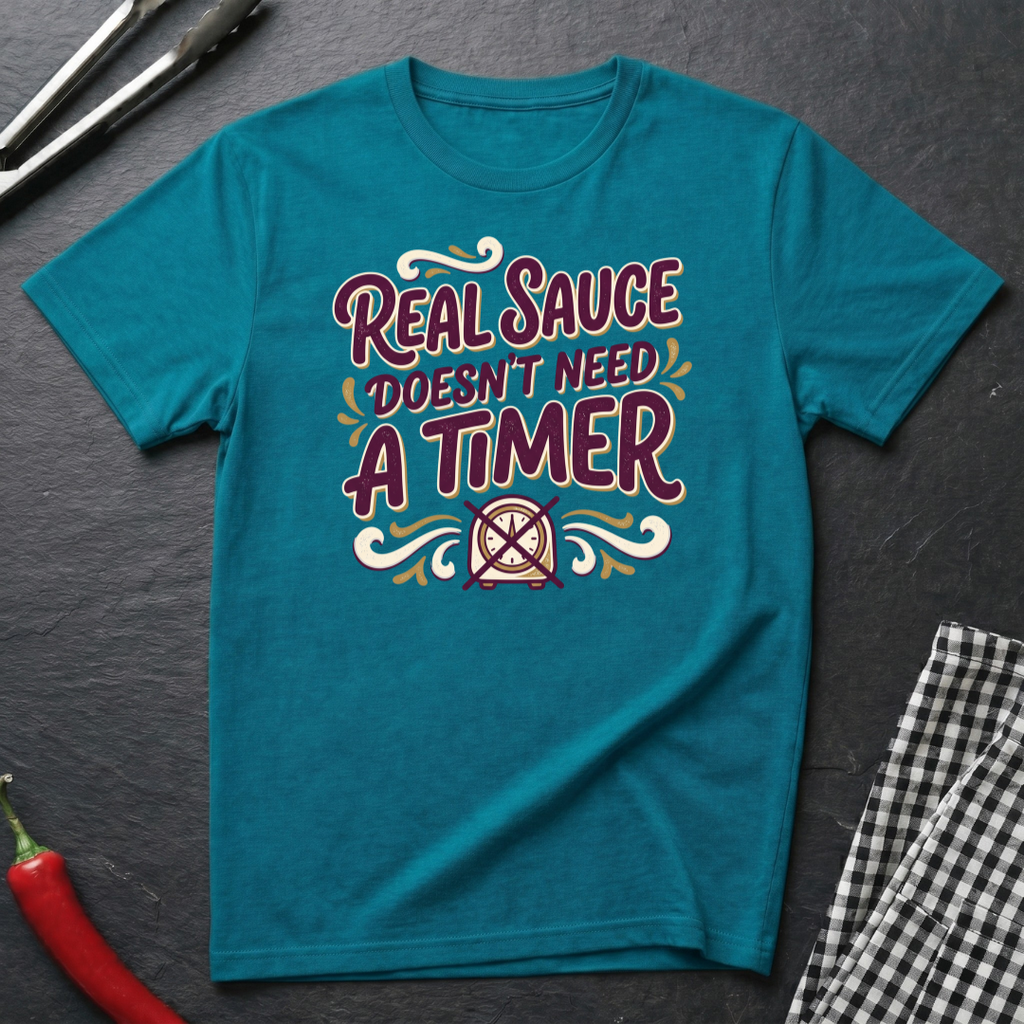 Sauce Doesn't Need A Timer T-Shirt