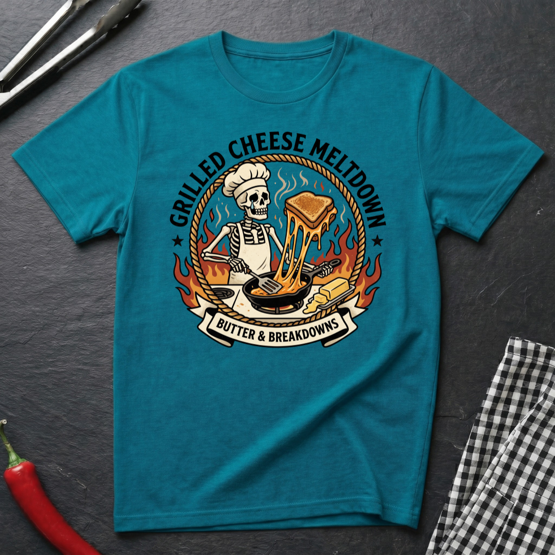 Grilled Cheese Meltdown T-Shirt