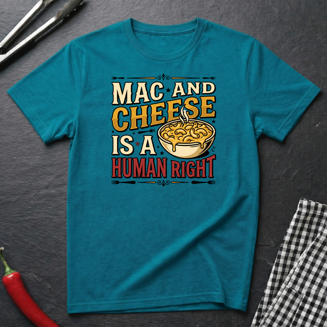 Mac & Cheese Is A Human Right T-Shirt