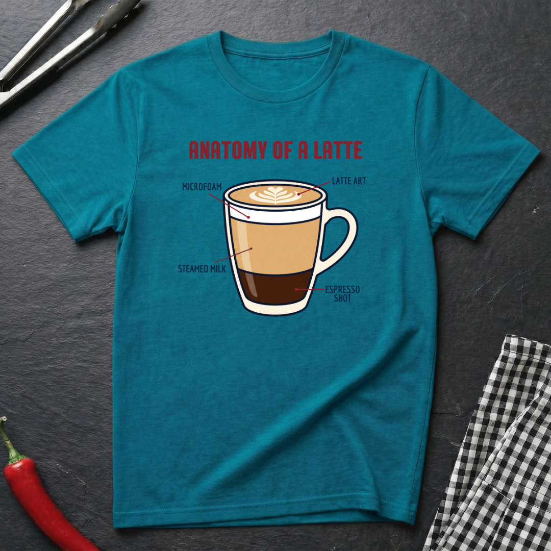 Latte Anatomy T-Shirt