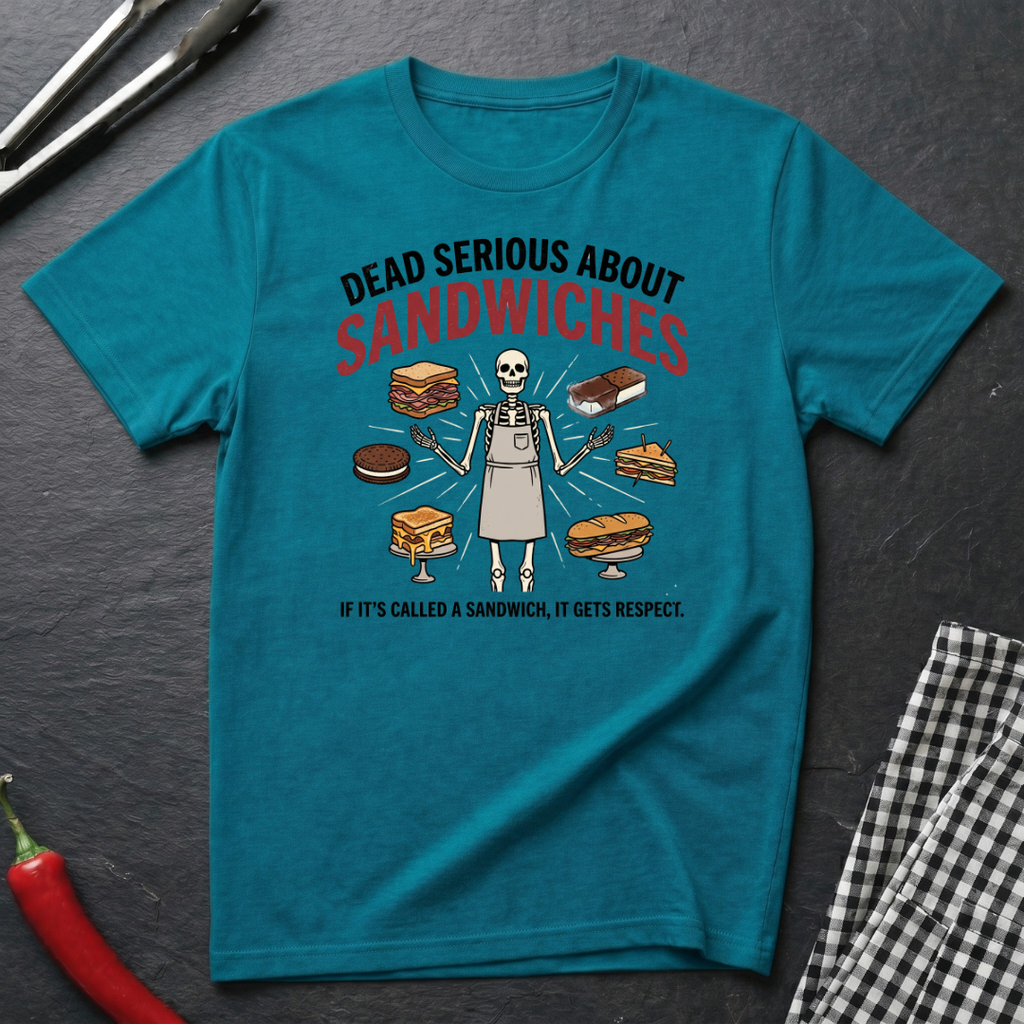 Dead Serious About Sandwiches T-Shirt