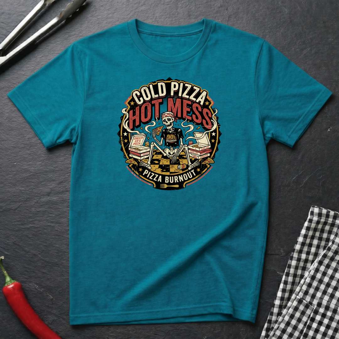 Cold Pizza Hot Mess T-Shirt