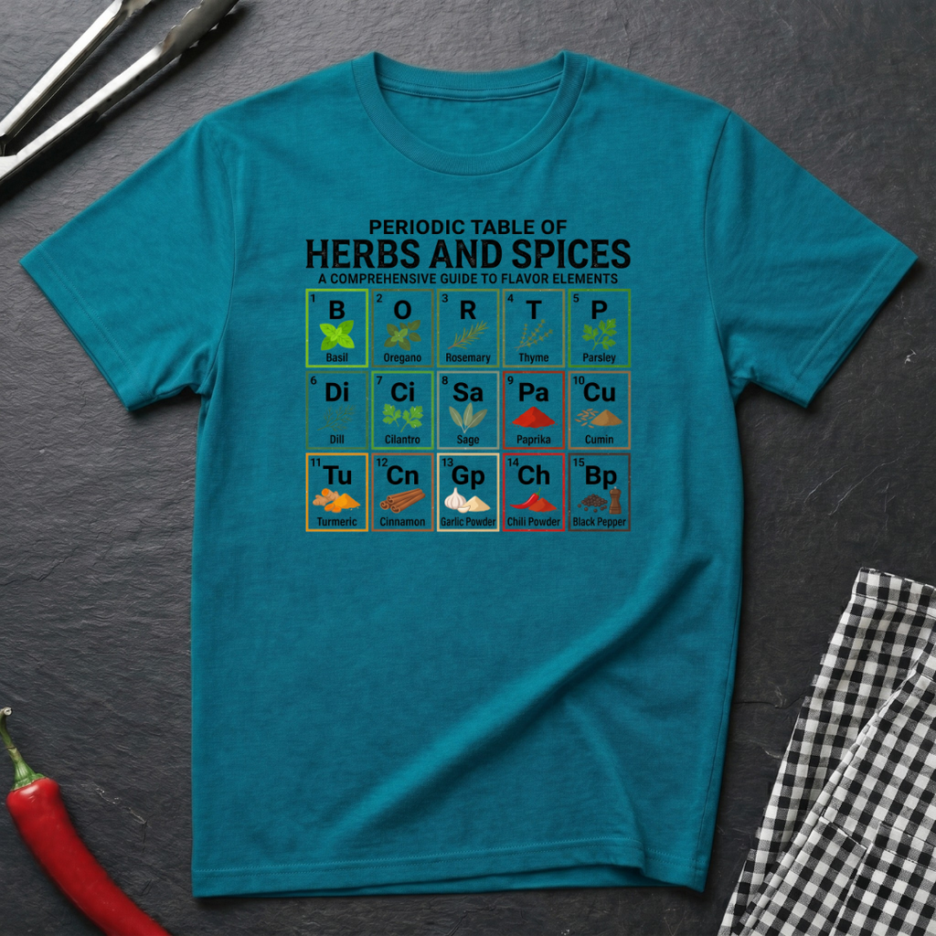 Table of Herbs & Spices T-Shirt