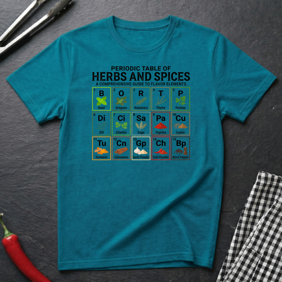 Table of Herbs & Spices T-Shirt
