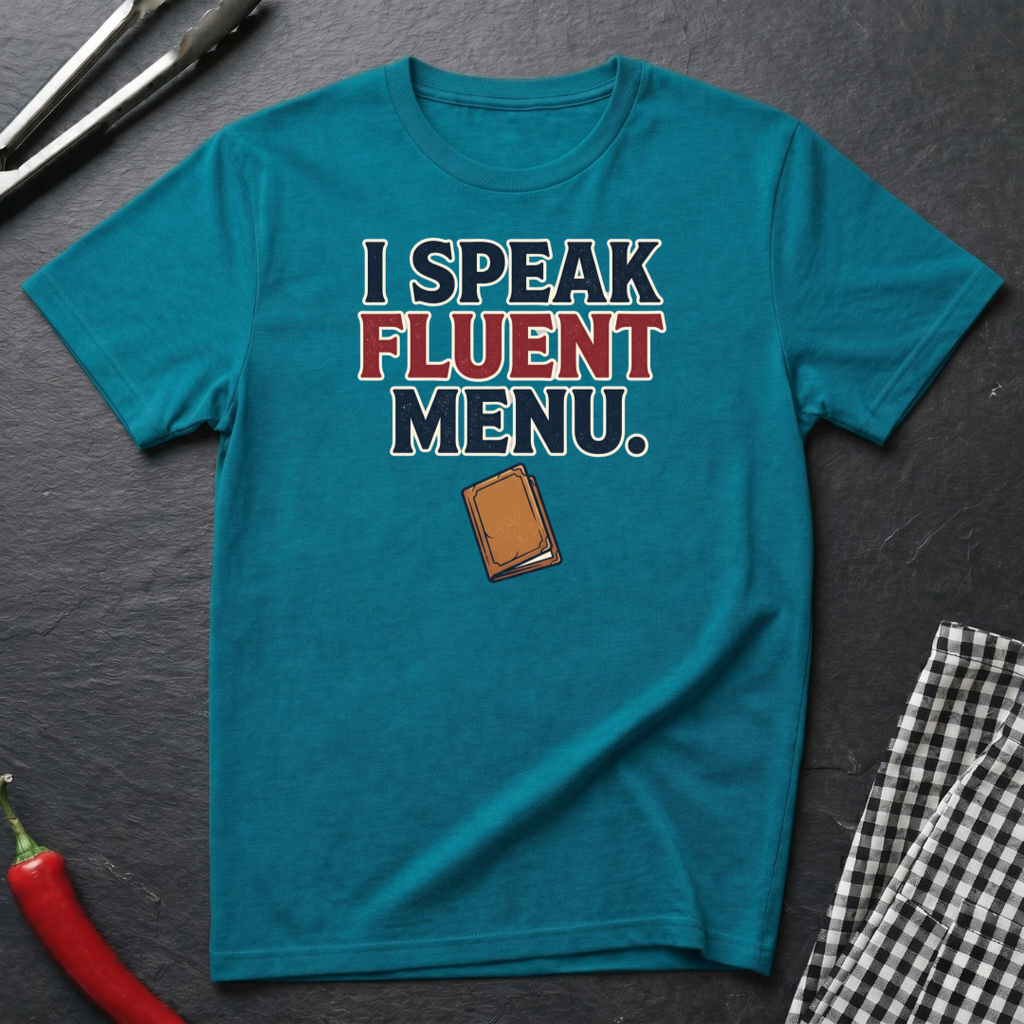 I Speak Fluent Menu T-Shirt