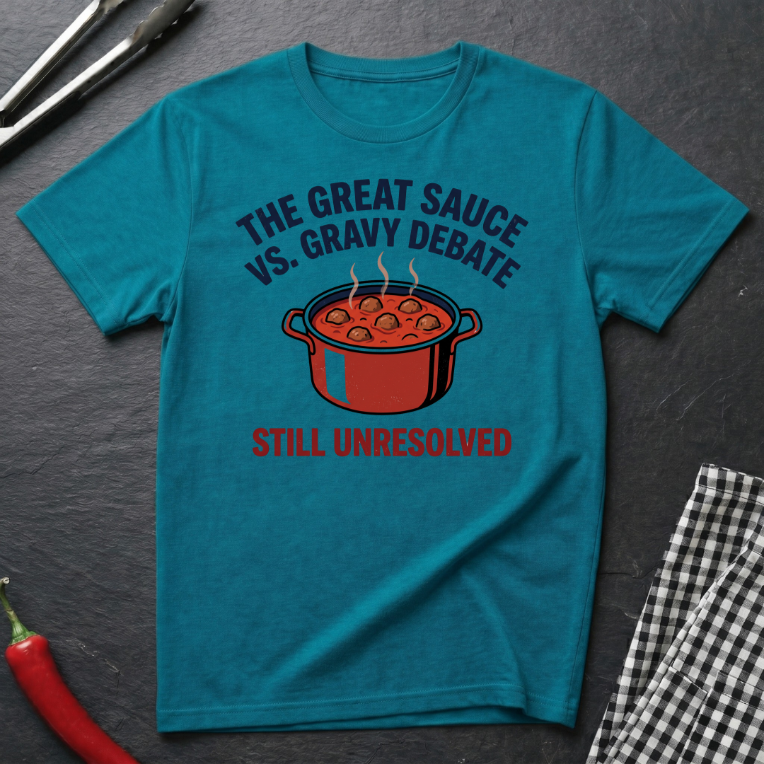 Sauce Vs. Gravy Debate T-Shirt