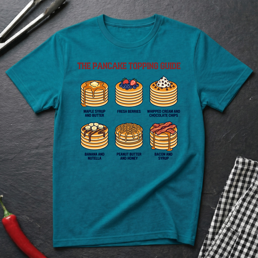Pancake Topping Guide T-Shirt