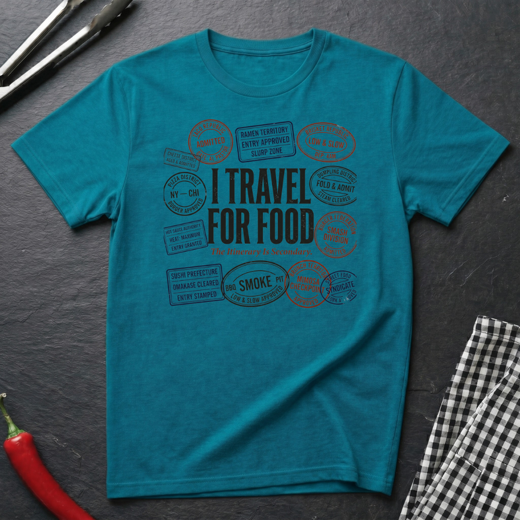 Travel For Food T-Shirt