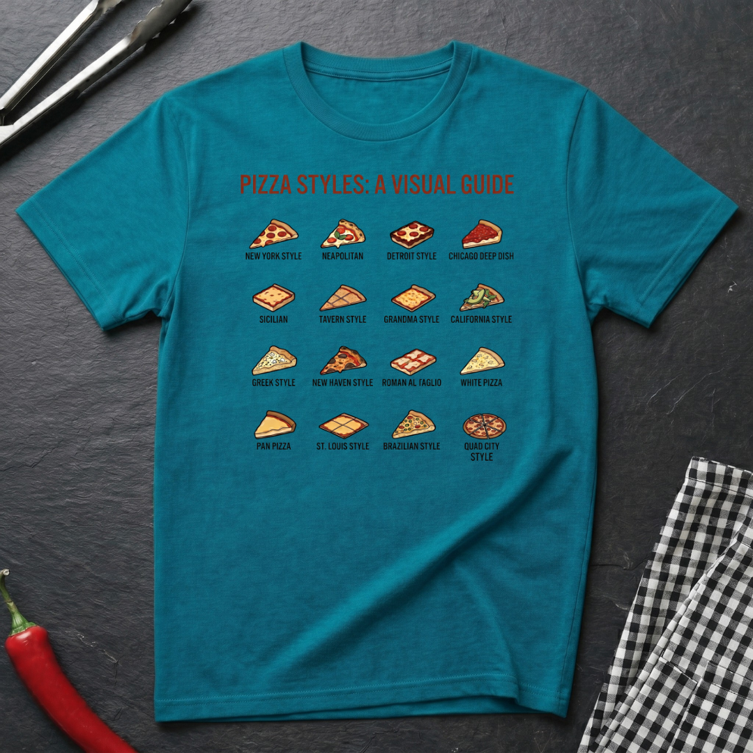 Pizza Visual Guide T-Shirt