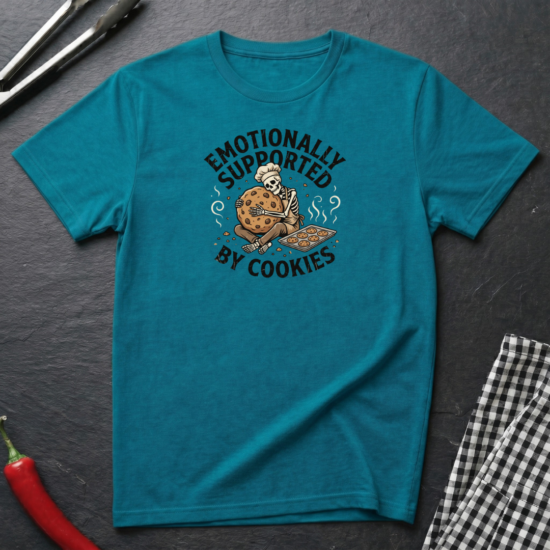 Emotionally Supported By Cookies T-Shirt