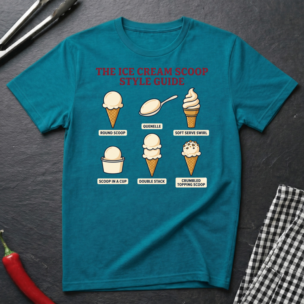 Ice Cream Scoop Guide T-Shirt