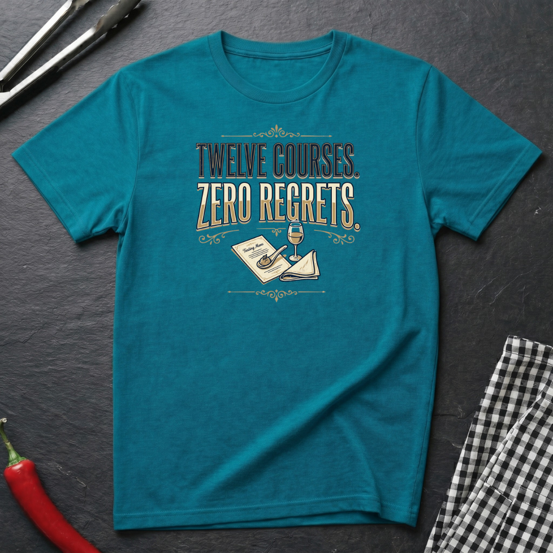Twelve Courses Zero Regrets T-Shirt