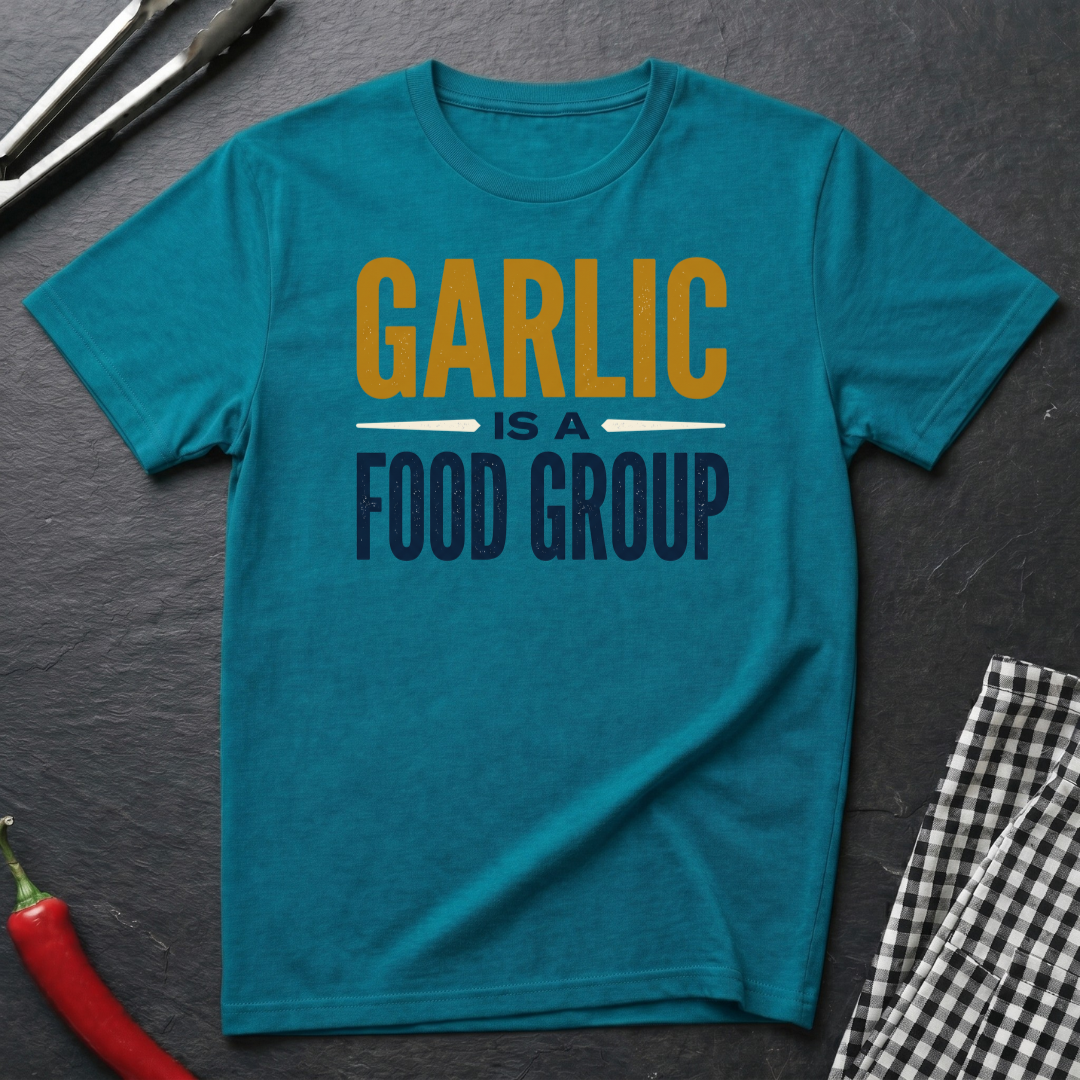 Garlic Is A Food Group T-Shirt