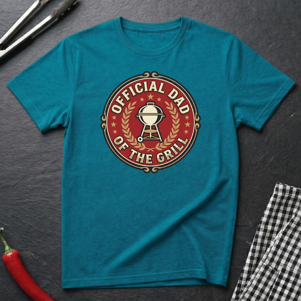 Official Dad Of The Grill T-Shirt