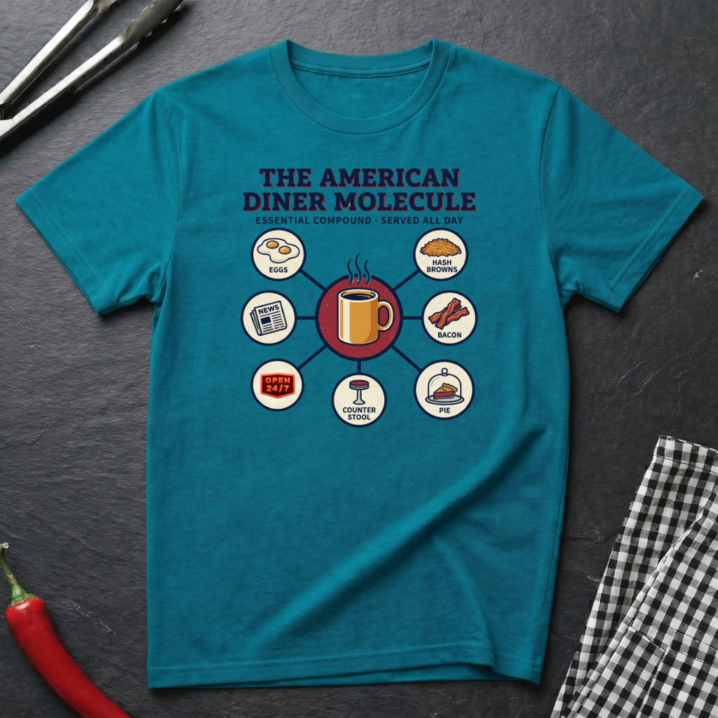 American Diner Molecule T-Shirt