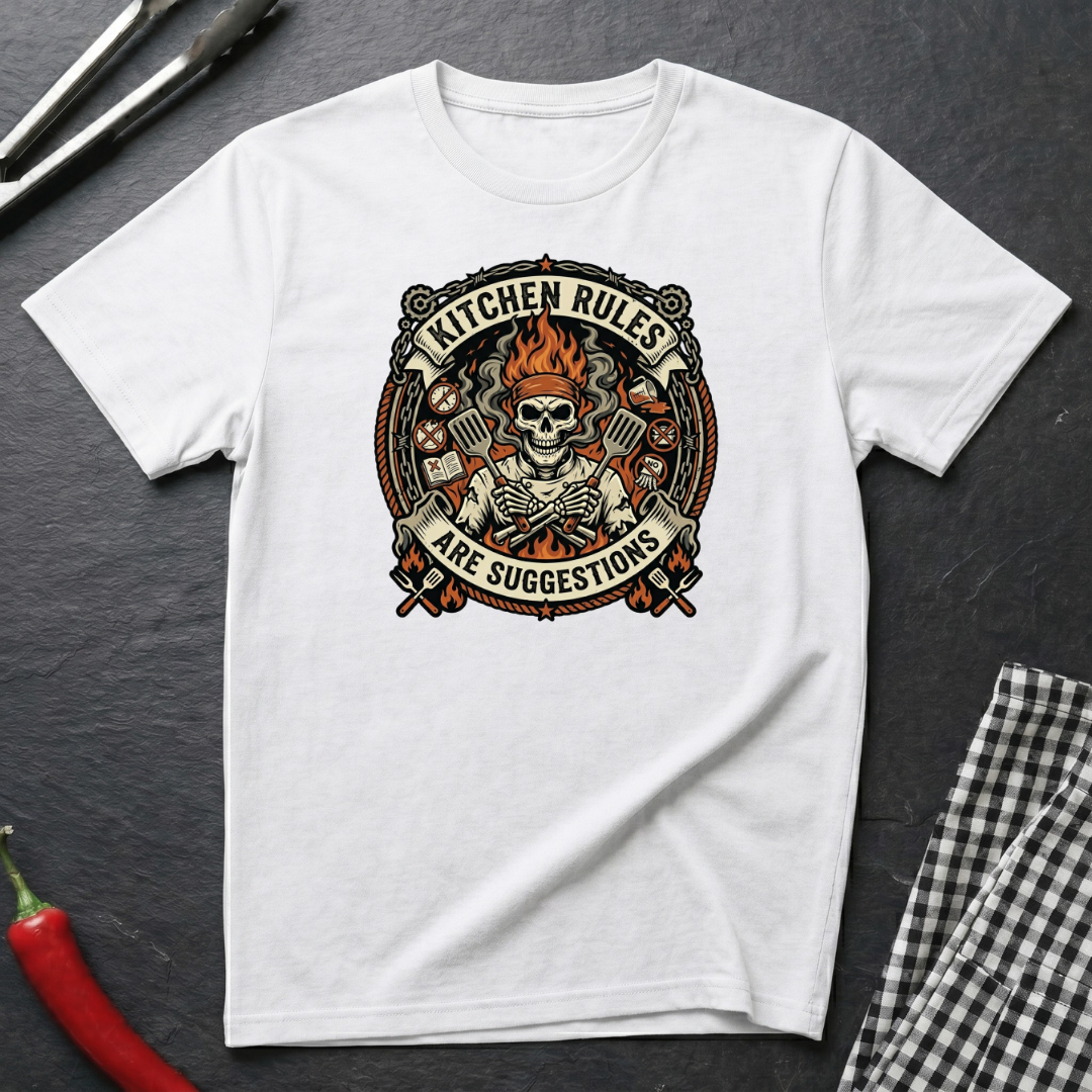 Kitchen Rules Are Suggestions T-Shirt