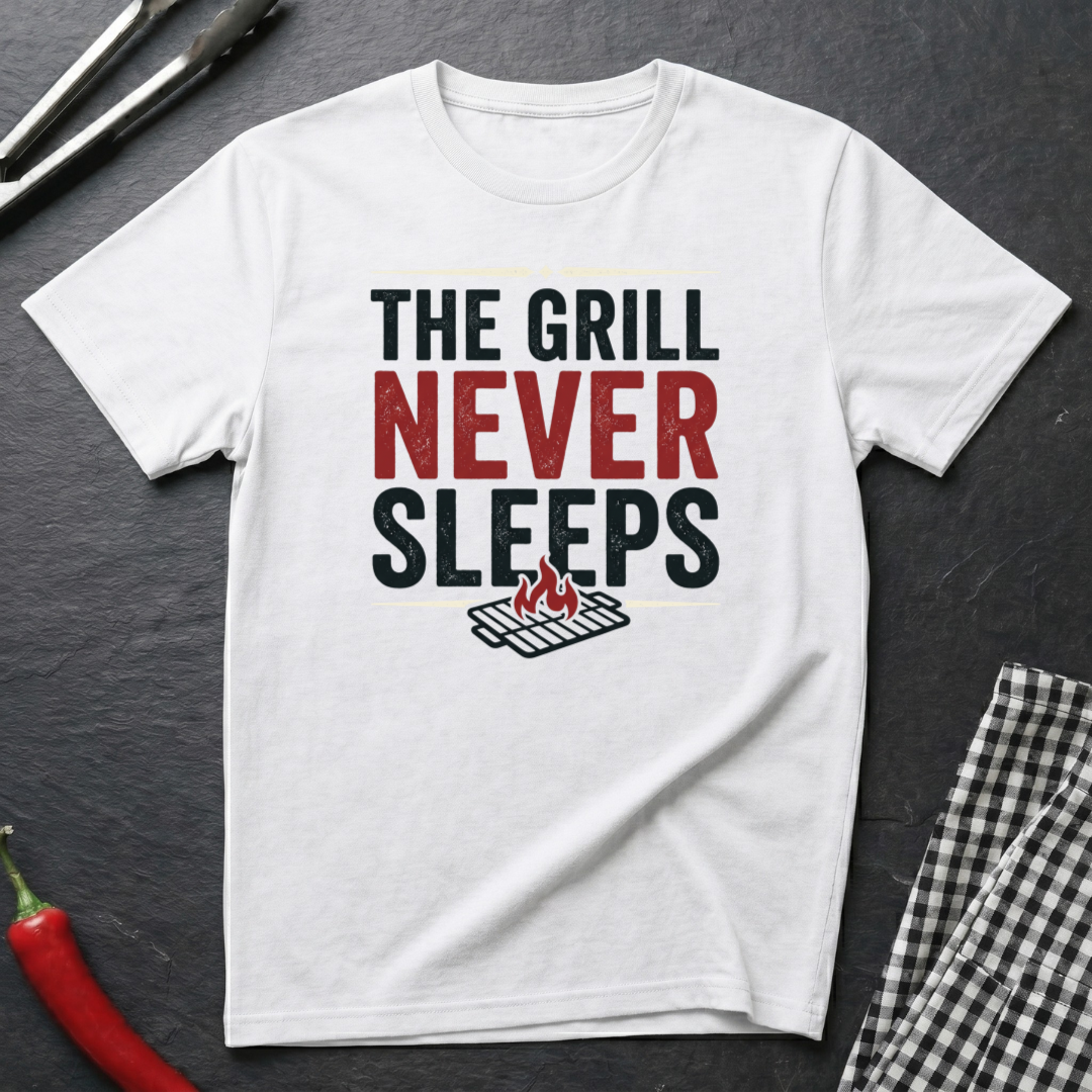 Grill Never Sleeps T-Shirt