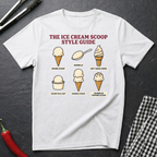 Ice Cream Scoop Guide T-Shirt