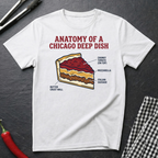 Chicago Deep Dish Anatomy T-Shirt