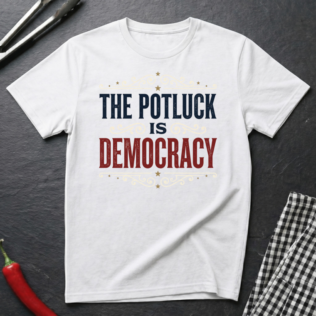 Potluck Is Democracy T-Shirt